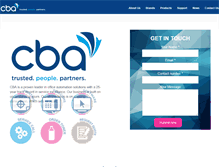 Tablet Screenshot of cbagroup.co.za